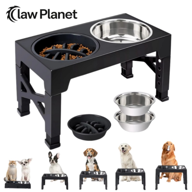 Elevated Dog Feeder Bowls Adju - đánh giá và giá Royal Canin Food Medium